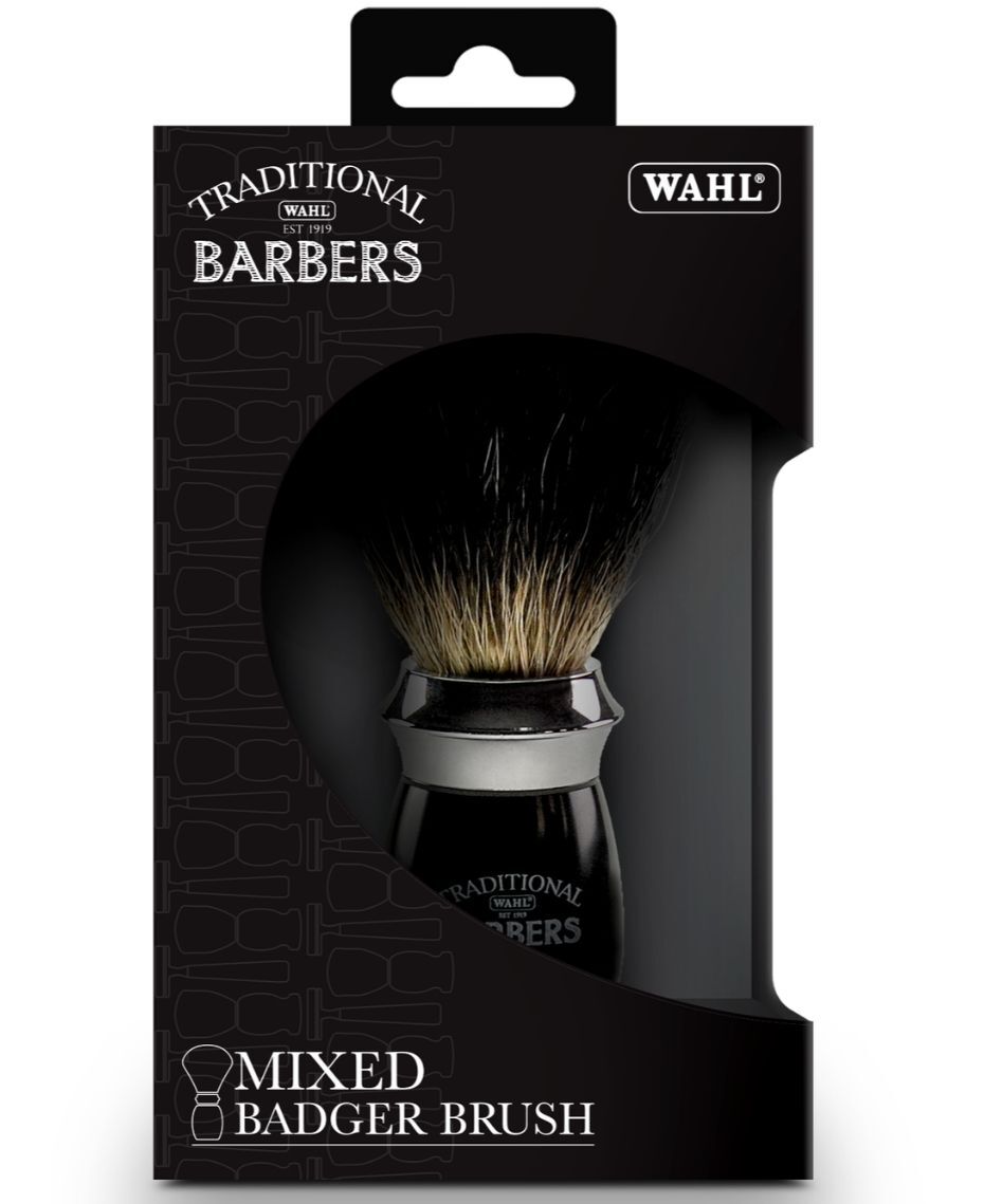 Wahl Traditional Barbers Classic handmade Shaving brush Shaver Shop